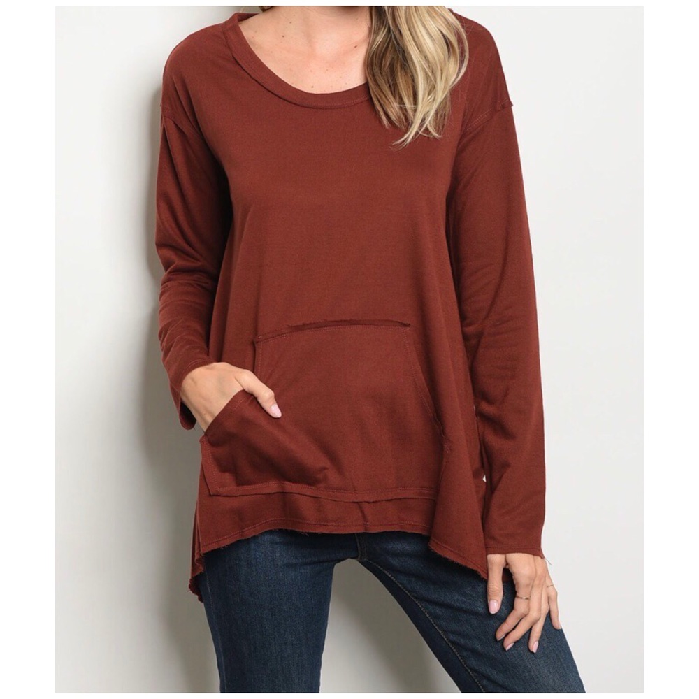 EARTH HIGH LOW SWEATSHIRT - Picture 3 of 9